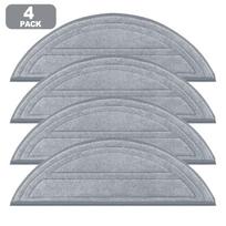 4/10pcs Mop Cloths For Roborock Q10 S5/Q10 S5+/Q10 VF/Q10V/Q10V+ Vacuum Cleaner Household Replacement Mop Cloth Rag Spare Parts gray