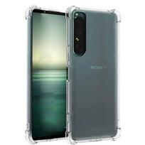 For Sony Xperia 1 III Reinforced Corners Shockproof Soft TPU Airbag Clear Case For Xperia1 iii For Xperia 1 III gray
