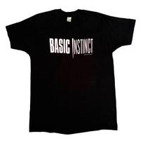 Basic Instinct 1992 92 90s Vintage Movie Promo Logo Rare USA Made Black Unisex T-Shirt M