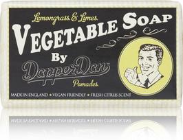 Dapper Dan Lemongrass & Limes Vegetable Soap augalinis muilas, 190g