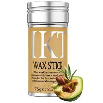 IKT Hair Wax Stick for Women & Men - Hair Slick Back Stick, Anti-Frizz and Fly Away Hair Tamer, No Residue Hair Finishing Stick for Flyaways, All D beige