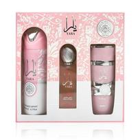 Lattafa Yara Candy Perfume Trio Set for Women, Middle Eastern Arabic Fragrance, Sweet Candy Scent, Long Lasting, Gift Box less
