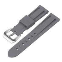 Rubber Strap for Panerai Bracelet for Omega Universal Silicone Watchband MenWomen Sport Waterproof Wristband 20mm 22mm 24mm 26mm 24mm black