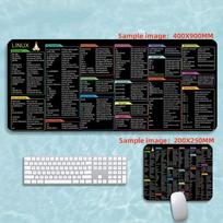 Large Mousepad Linux Black White Mouse Pad Big cute Mouse Mat Computer Gaming Table Mat 900x400 Rug non-slip Pad 200x250x2mm gray