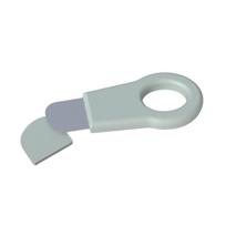 Portable Blackhead Spatula Exfoliator Deep Cleansing Remover Pore Cleaner Blackhead Removal Mini Beauty Device Skin Care Tool žalia