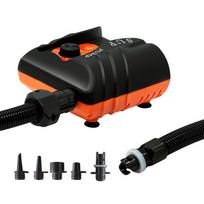 Electric Air Pump 16PSI High Pressure Air Compressor Mini Portable Tire Inflator 110W for Stand Up Paddle Board Inflatable Pool Boat black