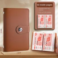 Large Capacity Mini Binder Savings Challenge Save Money Savings Challenges Book  Couples white