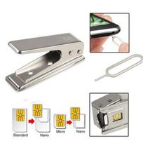 Standartinės Micro SIM kortelės į Nano SIM kortelę IPhone 5 5G 5 kartos pjaustytuvas sidabras