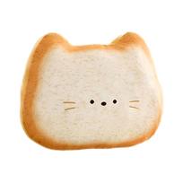 Cute bread throw pillow cute toast bear cat doll furniture cushion plush toy gift 30Cm