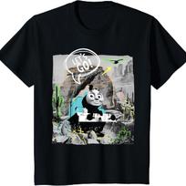 Kids Thomas & Friends - Lets go T-Shirt S juoda