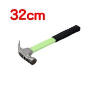 Non-slip Multifunctional Claw Hammer with Nail Puller and Suction Cup for Woodworking black