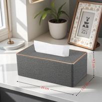Luxurious Desktop Tissue Box: Stylish Design for Home, Hotel, or Restaurant white