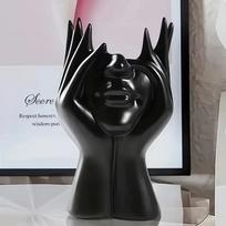 1PCS Creative Human Body Art Styling Organizer Multifunctional Makeup Brush Pen Holder Vinyl Figure Storage Desktop Office Decor juoda