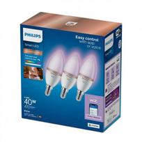 Išmanusis šviesos diodas Žvakė Philips 40W C37 E14 x3
