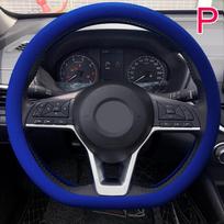Automobilio universalus silikoninis vairo elastingas pirštinės užvalkalas, minkštos tekstūros, įvairiaspalvis, automobilių dekoravimas, „pasidaryk pats“ užvalkalai, priedai gray