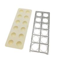 Koldūnų formavimo „Ravioli“ gaminimo presas „Ravioli“ antspaudų pjaustyklė Koldūnų gaminimo mašina Daugkartinio naudojimo daugiafunkciniai makaronų preso pjaustyklės įrankiai namų restoranui