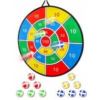 70cm Large Dart Board Kids Toys With Sticky Balls Indoor/Sport Outdoor Fun Party Play Game For Boys Girls blue