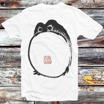 Sad Frog Japanese Matsumoto Hoji Meika Gafu Toad Demons T Shirt Mens Womens Tees Top B1321 L gray