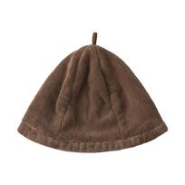 Unisex Sauna Hat Traditional Design Heat Protection Cap Russian Style Steam Room Cap  Russian Bath violetinė