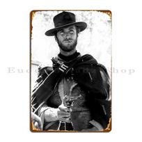 Clinto Eastwoodo Cigareto Metalinė Plokštelė Plakatas Sienos Urvas Geležinis Garažas Klubas Šventė Dizaino Skardos Ženklas Plakatas 20X30CM black