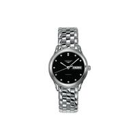 Longines Flagship Automatic Mechanical Movement Date Display Watch Men Watches Black L4.799.4.57.6 Black Dial gray