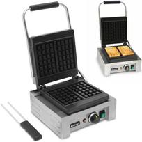 Professional Waffle Maker For 2 Rectangular Waffles, 1.5Kw - Hendi 212103