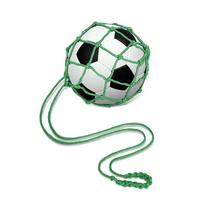Nylon Soccer Ball Net Kicker Trainer Football Self Trainer Kick Net Pocket  Park žalia