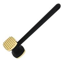 1pc Meat Tenderizer Hammer with Nylon Handle Double-Sided Meat Tenderizer Square Steak Tenderizer auksas