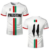 Palestinos Futbolo Marškinėliai Suaugusiems ir Vaikams Lengvo Prabangumo Skaitmeniniu Spaudiniu Futbolo Uniformos Vasariniai Vyriški Palestinos Vėliavos Marškinėliai XL