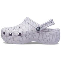 Crocs Classic Platform 4 Casual Clogs Women Footwear Purple 207579-5PS 34-35 white