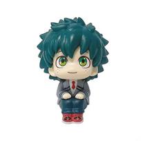 MHA Anime Figūrėlė miela Midoriya Izuku Figūrėlė Bakugou Katsuki veiksmo figūrėlė Žiūrėti į viršų figūrėlė mini mielas Žaislas Kolekcionuojama lėlė Dovanos black