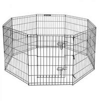 Other Metalinė tvorelė šuniukams, juoda, 70x76 cm