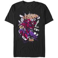 Spider-Man vs Venom Mad Engine In Goo Graphic T-Shirt Size S-5XL Reprint Unisex T-Shirt XXXXL gray