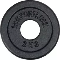 Ketaus olimpinis svorio diskas inSPORTline Castblack OL, 2kg