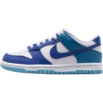 Nike Dunk Patogūs universalūs žemi vaikiški riedlenčių batai Vaikiški sportbačiai Balti mėlyni FB9109130 35.5 blue