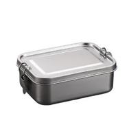 Nerūdijančio plieno pietų dėžutė, sukraunama bento dėžutė sriubai, salotoms, likusiam maistui, nešiojama daugkartinio naudojimo maisto ruošimo talpa namams, darbui, kelionėms, laukui M white