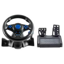 Racing Steering Wheel Dual Clutch Launch Control Racing Simulator Steering Wheel for Switch/xbox One/360//PS2/PS3/PC black
