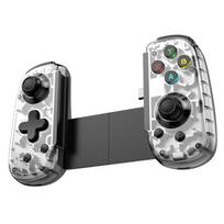 D6MINI Wireless Mobile Game Controller with Hall Joystick Quick Trigger USB C Gamepad for 3DS Android Ios Switch gray