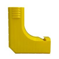 Dust Extraction Adapter for DeWALT DWE7485 Table Saws Dust Collection Adapter Built-In Bag Hook Easy Tool-Free Installation geltona