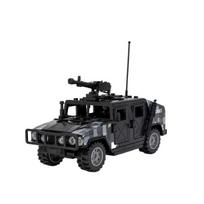 SWAT Military Base Watchtower Police Station Motorcycle DroneArmored Vehicle Bricks Set Building Blocks Educational Toy for Boy oppbag black