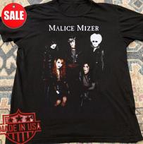 New Malice Mizer band Gift Unisex T-Shirt All Size EG331 XL black