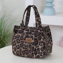 2026 Leopard Print Chic Tote Bag: Large Capacity, Fashionable Korean Style Casual Handbag for Women