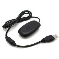 For Xbox 360 Wireless Receiver For Pc With Usb Connection And Wireless Link For Gaming Setup black