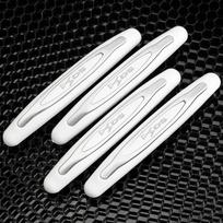 4 vnt. Automobilio durų apsauginės juostelės Lipdukai Apsaugos nuo įbrėžimų Citroen DS modeliams (DS3, DS4, DS4S, DS5, DS 5LS, DS6, DS SPIRIT) FL7 juoda