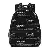 Band Spice Girls Pop Girl Band 90S Classic Backpacks Boys Girls Bookbag Students School Bags Cartoon Rucksack Shoulder Bag One Size