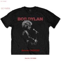 Bob Dylan T Shirt Sound Check Band New Black Vintage Slightly Stretched Unisex Fashion Designer Clothes Stylish L gray