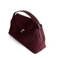 Large Capacity Vintage Matte Leather Tote Bag Women Daily Commute Shoulder Crossbody Handbag Anke La Red black