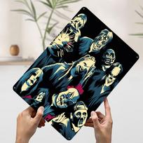 Slipknot Band Tinplate Poster Custom Wall Art Vintage Metal Signs Retro Tin Plaque for Modern Home Decoration Luxury Desk Decor 30x40cm(11.8x15.7inch) gray