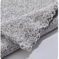 Koralinis aksomas Bambuko anglies audinys Storas virtuvės šluostis, sugeriantis šveitimo padelis Namų valymo šluostis Riebalus šalinantis indų šluostis Lace (25*15)1pc gray
