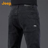 JEEP Men's Slim Fit Tapered Jeans 30 black